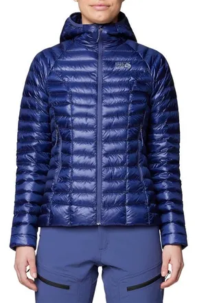 Mountain Hardwear Ghost Whisperer Hoodie in Lapis Dusk at Nordstrom, Size X-Small
