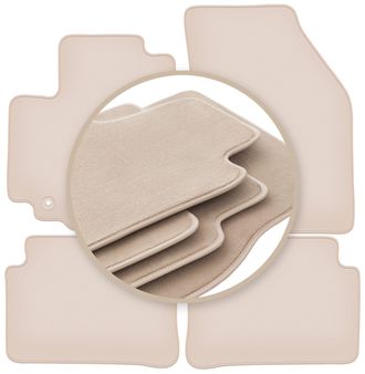 OEM Alfombrillas Beige Premium Para Suzuki Splash Hatchback 2008-2014