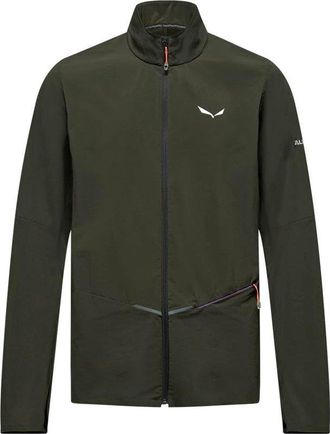 Salewa Pedroc Dst Light Hombre Chaqueta Softshell Verde Oliva Oscuro Talla L