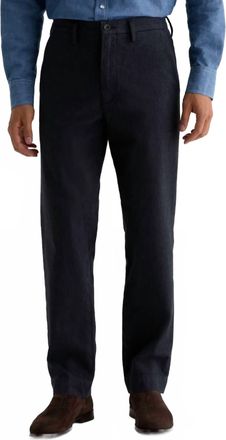 AG - Adriano Goldschmied Archie Trouser In Steel Grey Pinstripe