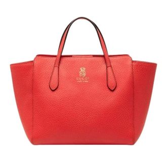 Gucci Pre-owned Handbags, female, Red, Size: ONE SIZE Pre-owned Mini Swing Handbag