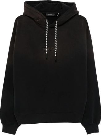 Axel Arigato Logo-embroidered Drawstring Hoodie