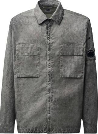 C.P. Company Sovracamicia Tecnica - - Jackets - Uomo - Grigio - M