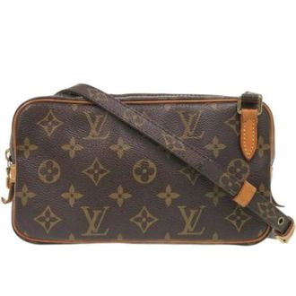 Louis Vuitton Pre-owned Cross Body Bags, female, Brown, Size: ONE SIZE Pre-owned Vintage Cross Body Bag