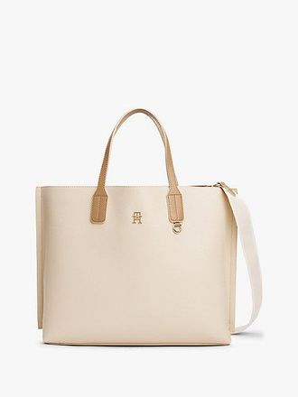 Tommy Hilfiger Bolso satchel con monograma TH