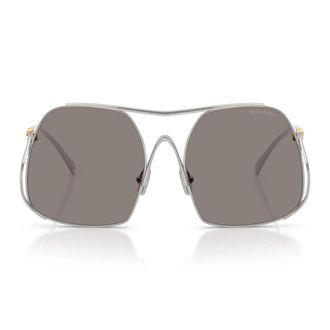 Miu Miu Sunglasses Mua55 S 1 Bc80 Q Silver/Dark Gray Women