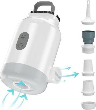 OEM Adecuado Para Bomba De Aire El&eacute;ctrica Inflable, Mini Bomba De Colch&oacute;n De Aire Port&aacute;til Recargable Usb 3000 Mah Luz Led Acampar Sof&aacute; Colch&oacute;n Aire