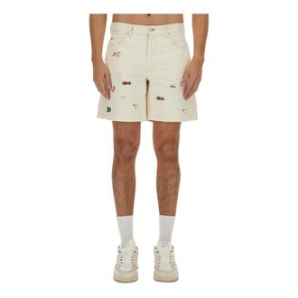 Isabel Marant Isabel Marant, Denim Shorts, male, White, Size: W31 Jerryl Denim Shorts