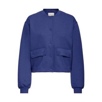 Ichi Light Jassen - Dames - Zomerjassen - Blauw - S - Jassen