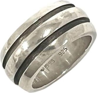 Tiffany & Co. Silver Silver 925 Band Ring (Pre-Owned)