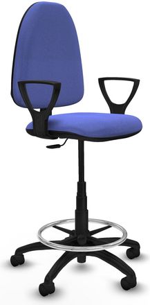 Piqueras y Crespo Silla De Oficina Piqueras Y Crespo Bfn01rn Azul Claro Alta