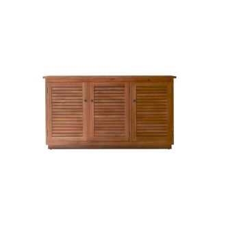 Tikamoon Mueble de almacenaje de acacia maciza 130 cm