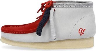 Clarks Wallabee Boots VCY Red Grey 26165076