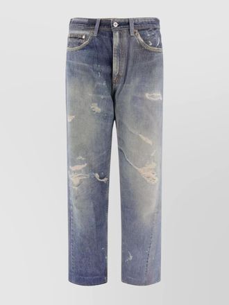 Our Legacy denim relaxed-fit wide-leg jeans