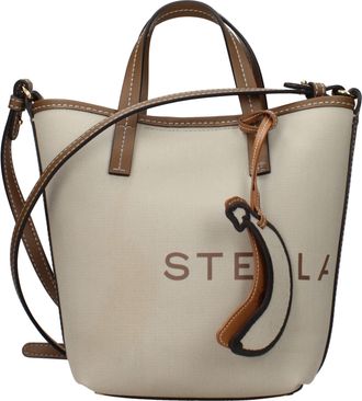 Stella McCartney Beige Fabric Womens Handbag