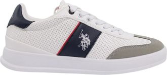 U.S.Polo Association Hombre, Zapatos, Blanco, Talla: 44 EU