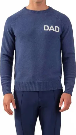 Ron Dorff Merinos Wool Sweater In Skyfall