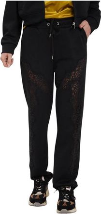 Pinko Interlock Joggingbroek - Dames - Sweatpants - Zwart - XS - Broeken