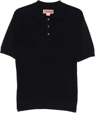 Baracuta Pattern Stitch ss Polo