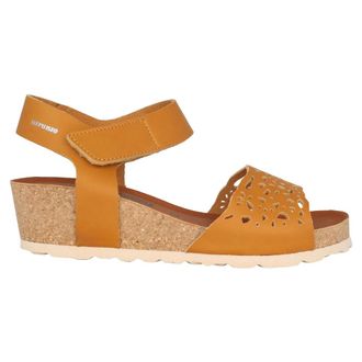 Mephisto Stijlvolle Raphaela damessandaal - Dames - Sleehakken - Bruin - 41 EU - Leer - Schoenen