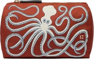 Inou&iuml; Editions Trousse S Octopus - Dames - Toilettassen - Veelkleurig - ONE Size - Polyester - Tassen