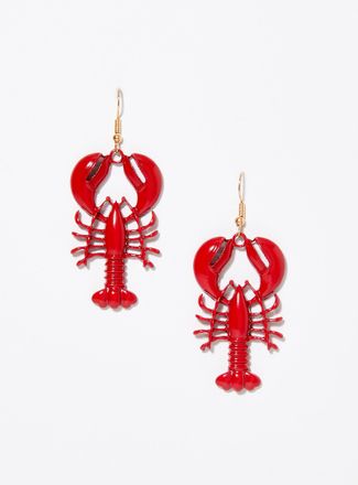 Simons Womens Lobster large earrings