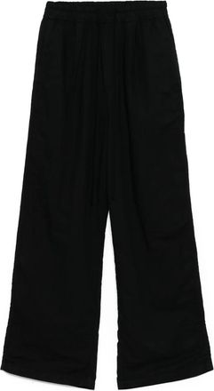 Thom Krom straight trousers - women - Linen/Flax/Cotton - S - Black