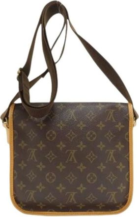 Louis Vuitton Borsa a spalla Pre-owned in tela Monogram - - Pre-owned - Donna - Marrone - ONE SIZE