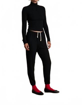 perfectwhitetee Mare Sweatpant In Black