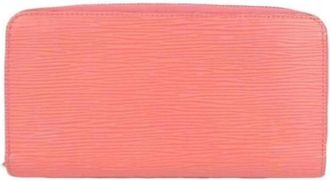 Louis Vuitton Pre-owned Wallets, female, Pink, Size: ONE SIZE Pre-owned Vintage Long Wallet (bi-fold)