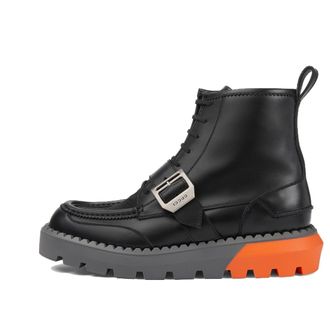 Gucci GG Lace-Up Boot Black 739867-AABZ0-1000