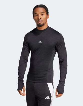 adidas adidas Performance - Techfit Cold.Rdy - T-shirt a maniche lunghe nera-Nero