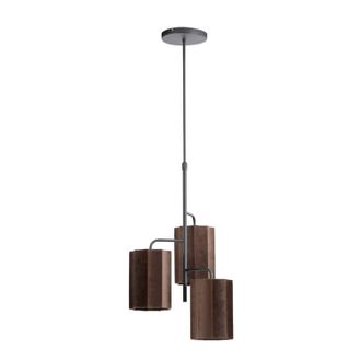 Light & Living L&aacute;mpara Colgante - Edisa - Marr&oacute;n - Metal - Gran - Light&living