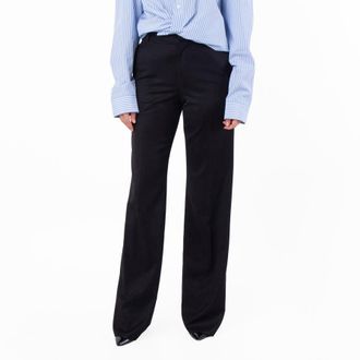 Balenciaga Straight-Cut Tailored Pants, Brand Size 36 ( US Size 6 )