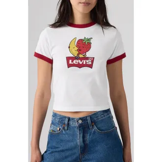 Levi's x Sky High Farm Goods Baby Ringer T-Shirt in X Shfu Batwing at Nordstrom, Size Xx-Large