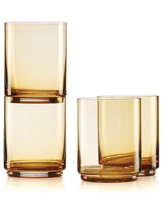 Lenox Set Of 4 Tuscany Classics Stackable Tall Glasses