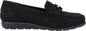 Hush Puppies Dames Shelby Suède Instappers (Zwart)