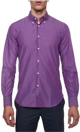Carrel Casual overhemd - Heren - Casual Overhemden - Veelkleurig - M - Katoen - Overhemden