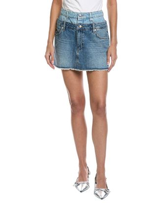 SIMKHAI Simkhai Salix Denim Mini Skirt