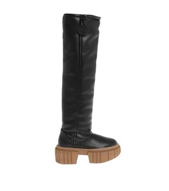 Stella McCartney Black Leather Over-the-knee Boots
