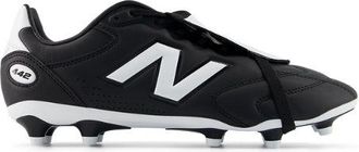 New Balance Unisex 442 Pro Tongue FG V3 en Negro/Blanco/Rojo, Talla 44.5
