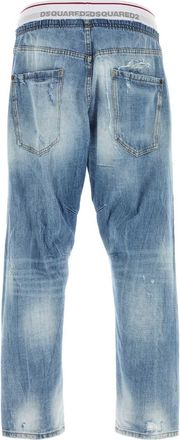 Dsquared2 Mens Kawaii Jeans Blue Cotton