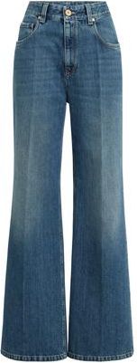 Brunello Cucinelli Contemporary Loose trousers in Denim at Nordstrom, Size 46 It