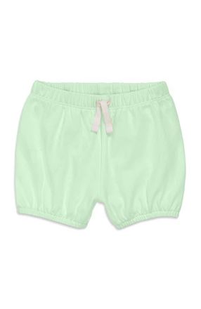 primary Baby Organic Bubble Short in Light Clover at Nordstrom, Size 12-18M