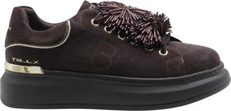Tosca Blu Smeraldo - Dames - Sneakers - Bruin - 40 EU - Schoenen