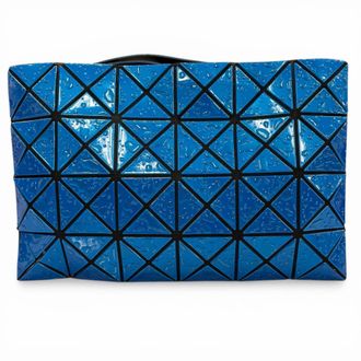 Issey Miyake Polyester Nylon Elastane Brass Clutch Bag (Pre-Owned)