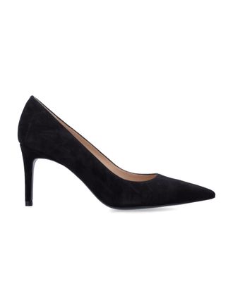 Stuart Weitzman Flache Schuhe Schwarz