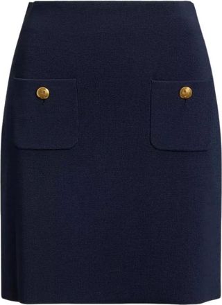 Ralph Lauren Minigonna con tasche - - Skirts - Donna - Blu - M