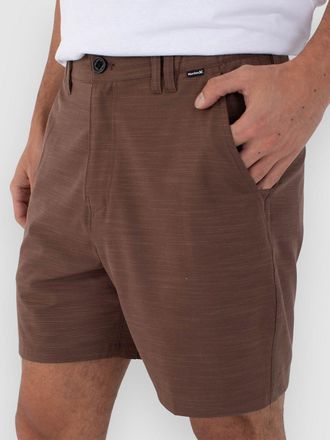 Hurley Hurley Phantom Slub 3/4 Waistband 18 Shorts espresso