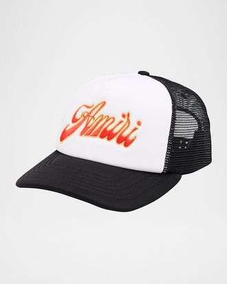 Amiri Mens Amiri Groovy Trucker Hat